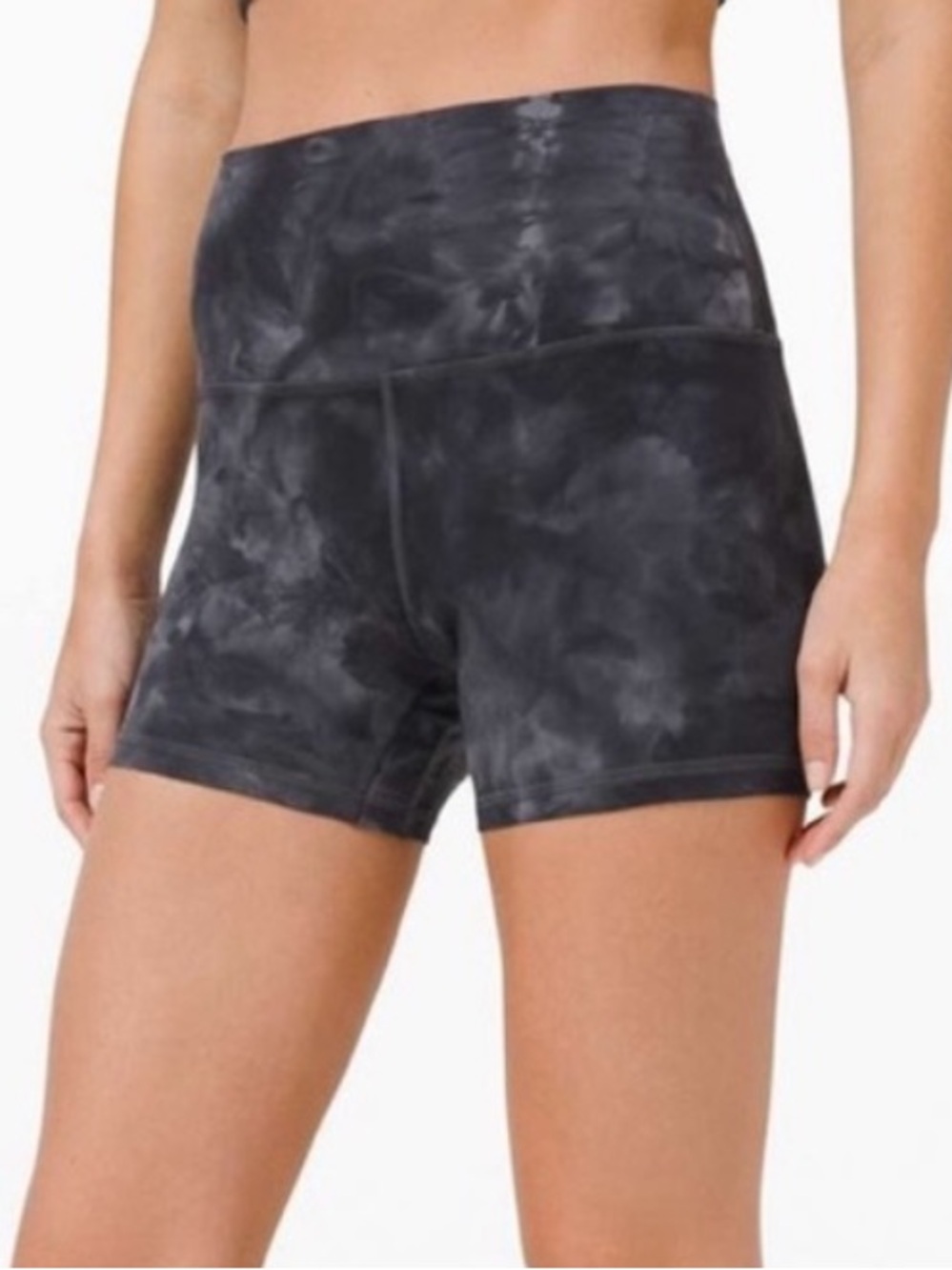 LULULEMON ALIGN SPACE TIE DYE SHORTS